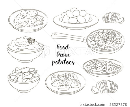 Food from potatoes Food from potatoes 28527878