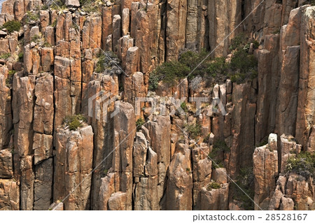 Rugged coastline cliffs 28528167