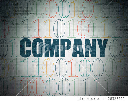Business concept: Company on Digital Data Paper 28528321