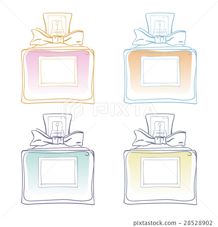 Vector sketch illustration of perfume bottles 28528902
