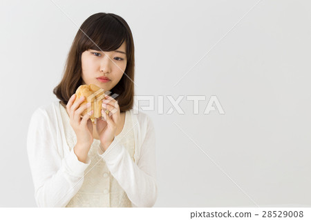 Candy and a young lady 28529008