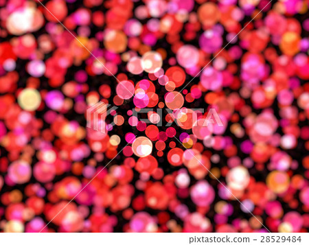 Background with Christmas round lights and bokeh Background with Christmas round lights and bokeh 28529484