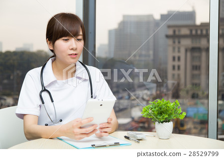 A nurse woman A nurse woman 28529799
