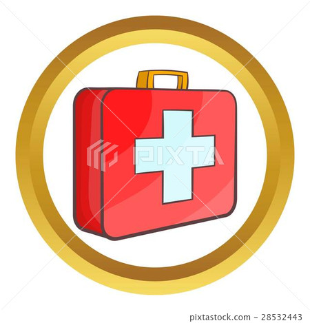 Medicine chest vector icon - Stock Illustration [28532443] - PIXTA
