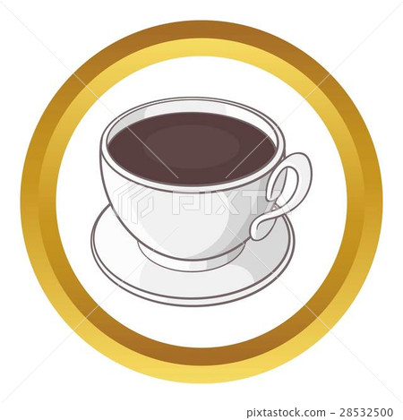Cup of coffee vector icon Cup of coffee vector icon 28532500