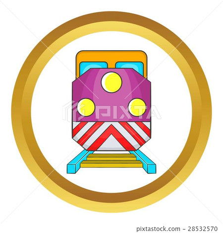 Train locomotive vector icon Train locomotive vector icon 28532570