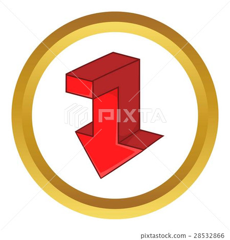 Red arrow vector icon Red arrow vector icon 28532866