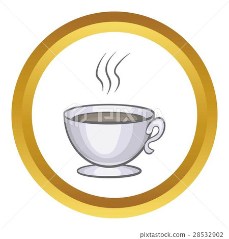 Cup of coffee vector icon Cup of coffee vector icon 28532902
