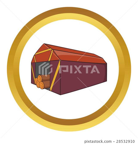 Shed vector icon Shed vector icon 28532910