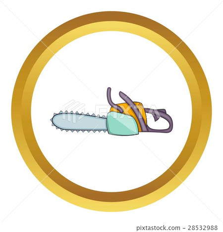 Chainsaw vector icon 28532988
