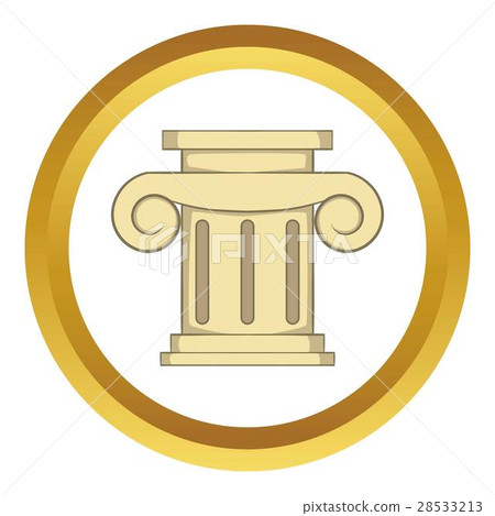 Roman column vector icon Roman column vector icon 28533213