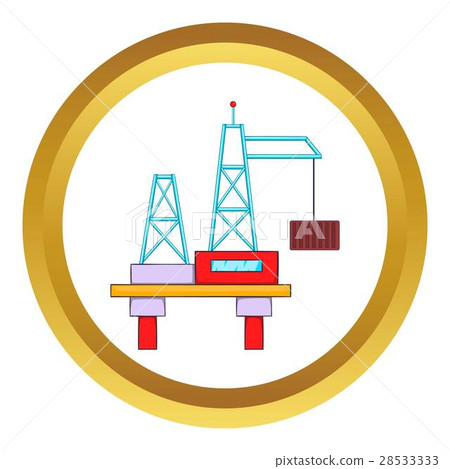 Building crane vector icon 28533333