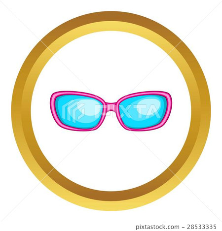 Sunglasses vector icon 28533335