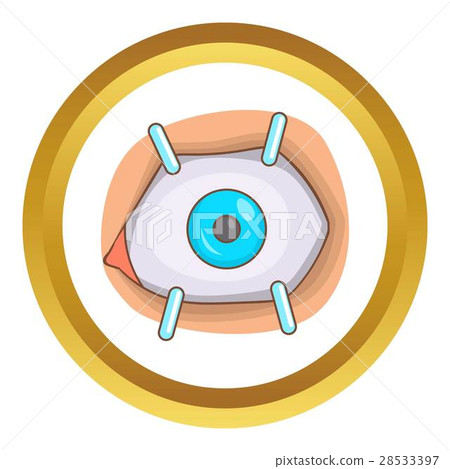 Eye procedure vector icon 28533397