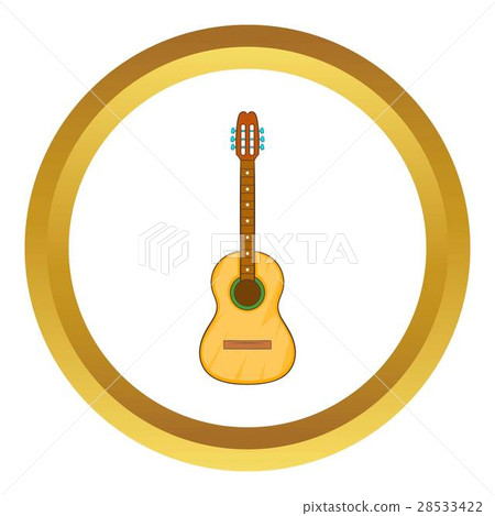 Acoustic guitar vector icon Acoustic guitar vector icon 28533422