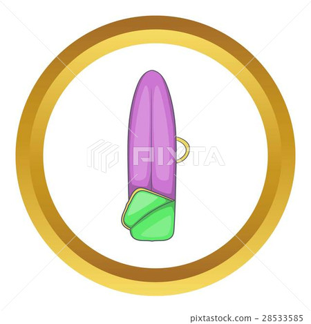 Surfboard case vector icon Surfboard case vector icon 28533585