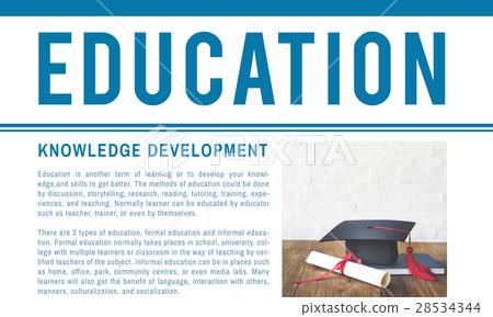 Graduation Hat Diploma Degree Knowledge Concept 28534344