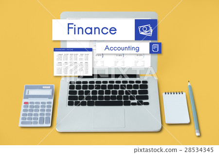 Stock Market Trade Business Analysis Investment Concept 28534345