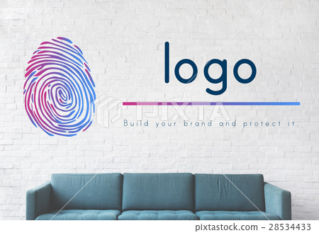 Design Logo Patent Fingerprint Concept 28534433