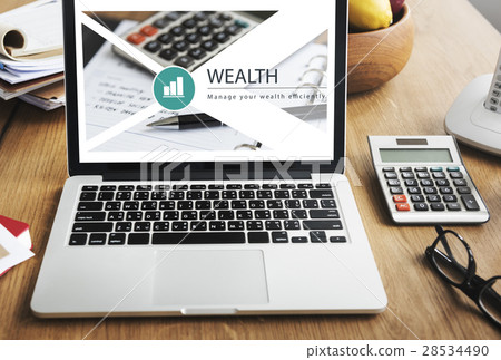 Audit Wealth Investment Finance Economy Concept 28534490