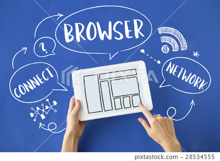 Internet Technology Social Media Concept 28534555