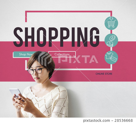 Online Shopping Cart E-Commers Concept Online Shopping Cart E-Commers Concept 28536668