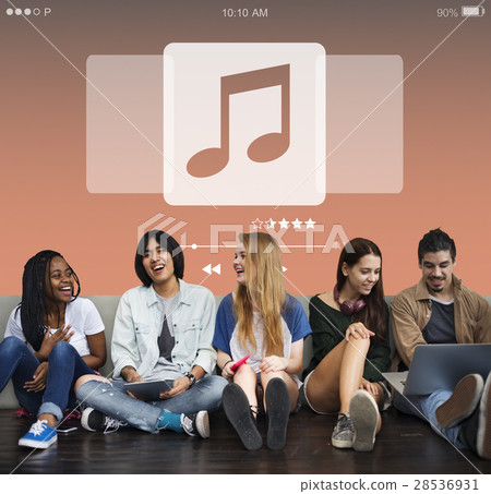 Music Video Player Multimedia Concept Music Video Player Multimedia Concept 28536931