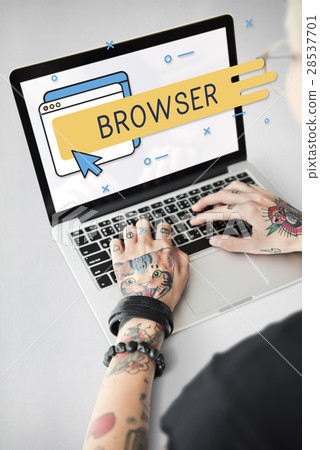 Browser Internet Network Technology Graphics 28537701