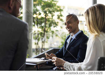 Business People Men Women Talking Break Business People Men Women Talking Break 28538020