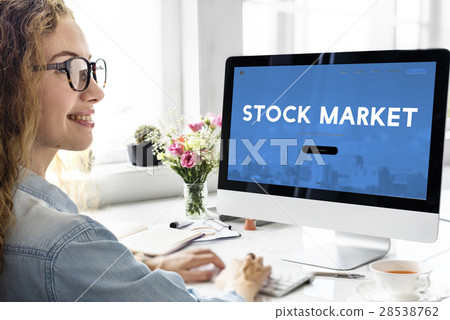 Stock Market Trade Finance Exchange Forex Concept 28538762