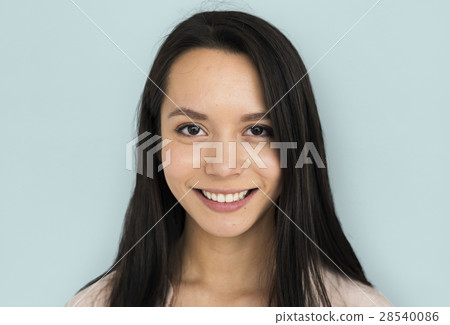 Caucasian Woman Cheerful Portrait Concept Caucasian Woman Cheerful Portrait Concept 28540086