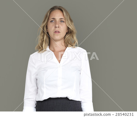 Business Woman Cool Looking Concept Business Woman Cool Looking Concept 28540231