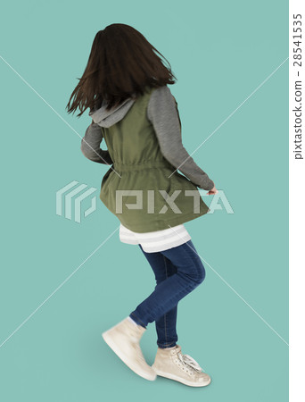 Little Girl Having Fun Portrait Little Girl Having Fun Portrait 28541535