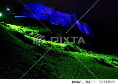 January Okinawa Northern Castle · Main Lighthouse Wall Light Up 28543022