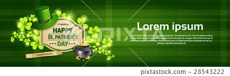 Saint Patrick Day Beer Festival Banner Greeting Saint Patrick Day Beer Festival Banner Greeting 28543222