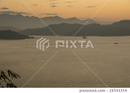 Sun Moon Lake Sunset Sun Moon Lake Sunset 28543354