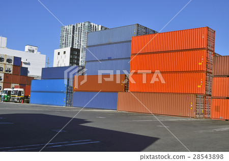 集裝箱堆場 28543898