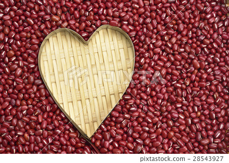 Red bean food heart Red bean food heart 28543927