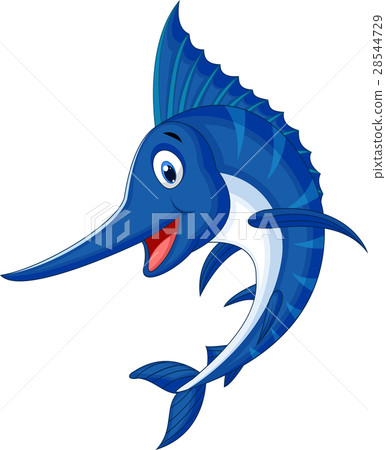 Marlin fish cartoon 28544729