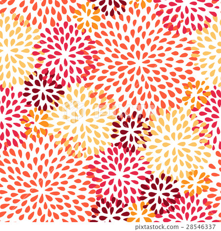 Autumn floral seamless pattern 28546337