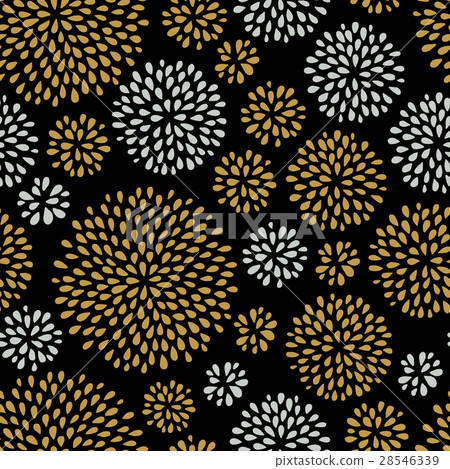 Abstract floral seamless pattern 28546339