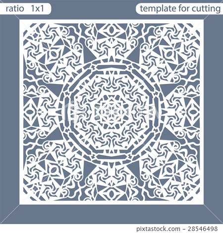 Template square greeting cards laser cut. Template square greeting cards laser cut. 28546498