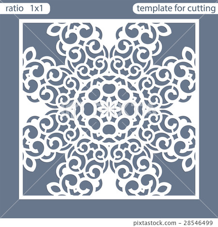 Template square greeting cards laser cut. Template square greeting cards laser cut. 28546499