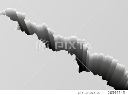 Deep cracked ground 28546545