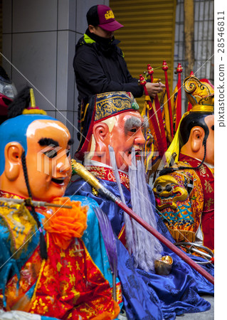 廟會，大神偶，Temple, big god,寺院、でも偉大な神、 28546811