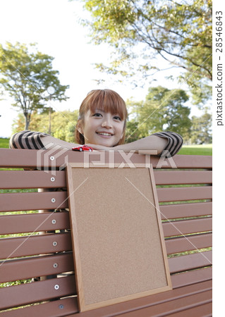 A woman in a car life image 28546843