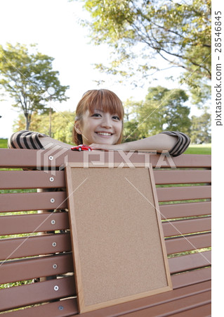 A woman in a car life image 28546845