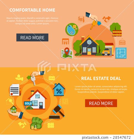 Real Estate Banners Set 28547672