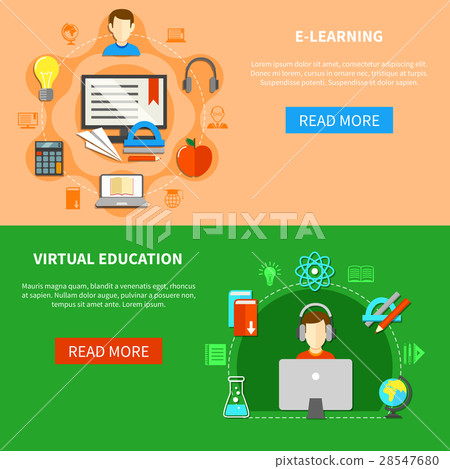 E Learning Banner Set 28547680