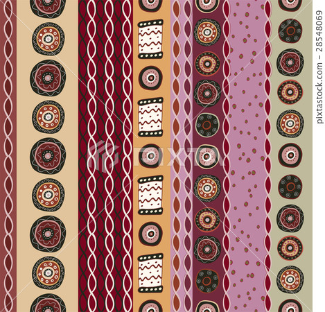 Bright Colorful seamless stripes pattern.  28548069